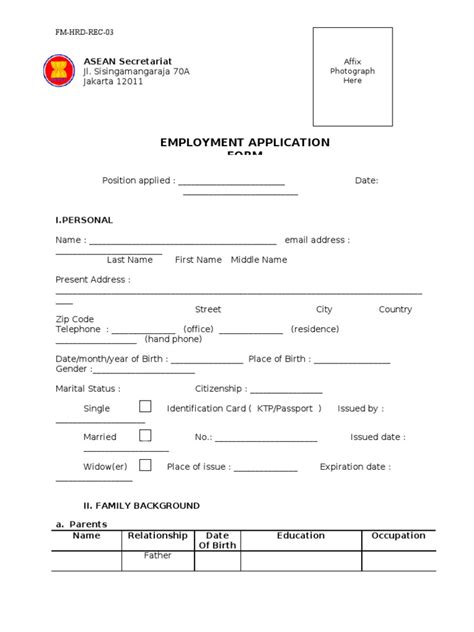 ASEC Forms.